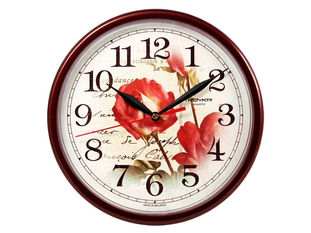 Настенные часы Цветы 9001276