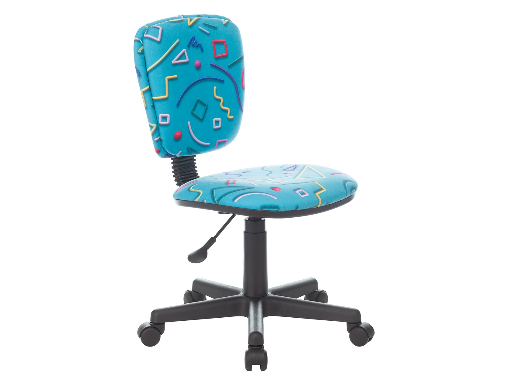 Детское компьютерное кресло Стикл Голубой, ткань