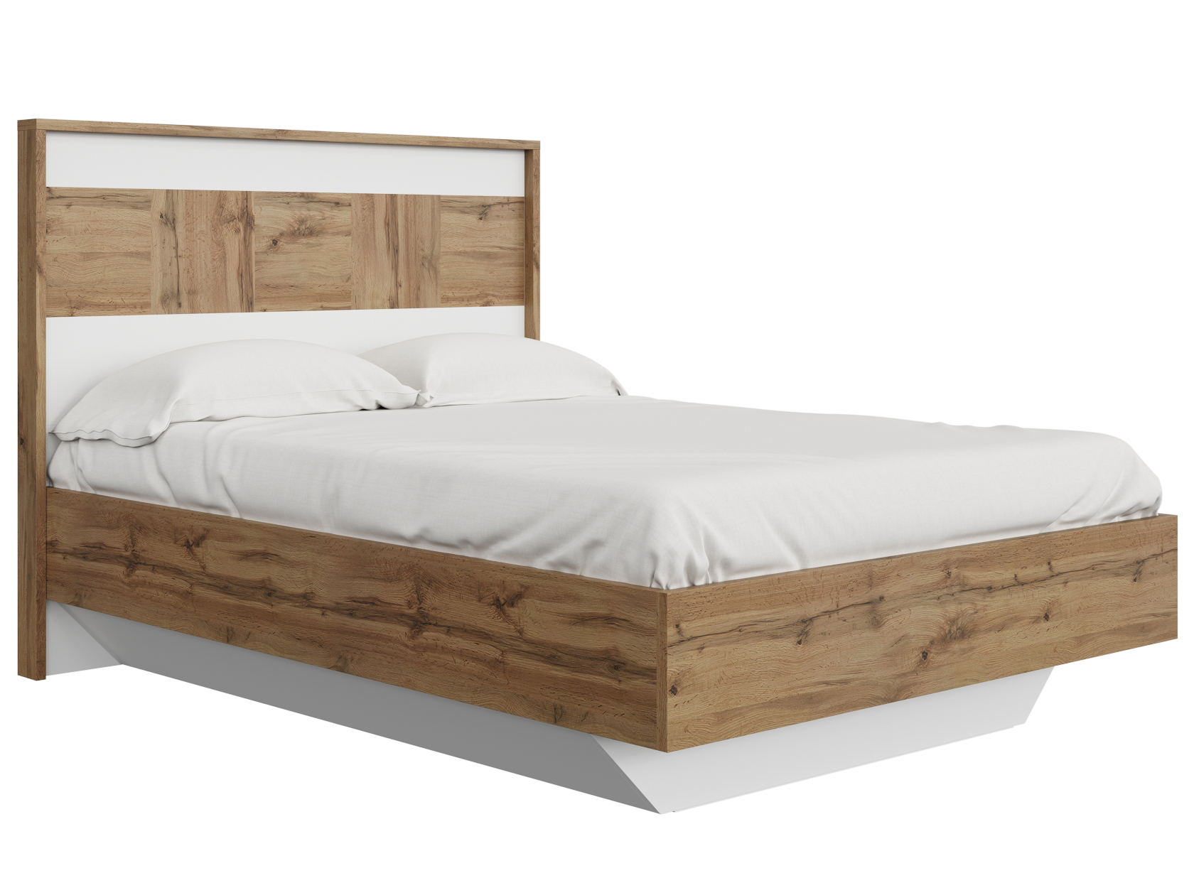 Двуспальная кровать Аризона Дуб Ватан