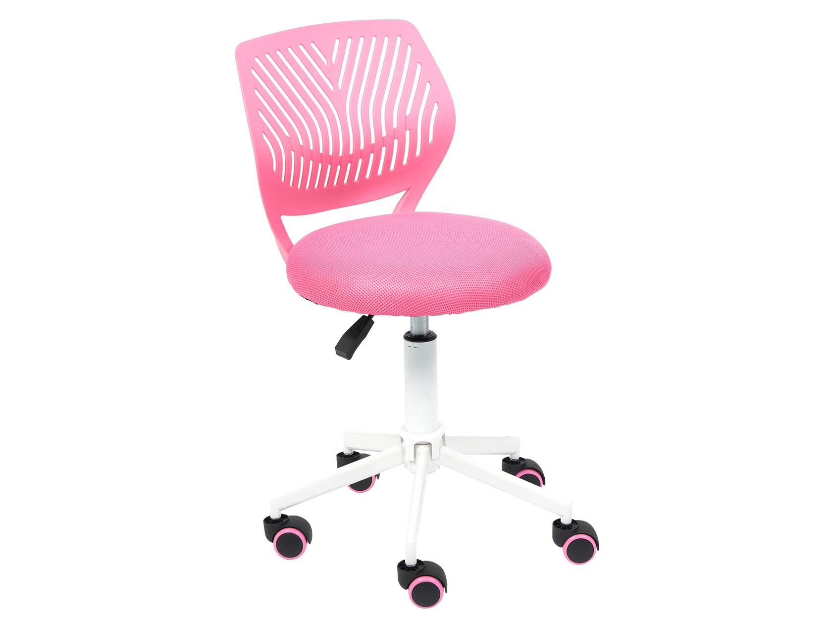 Офисное кресло Фан Розовый, пластик