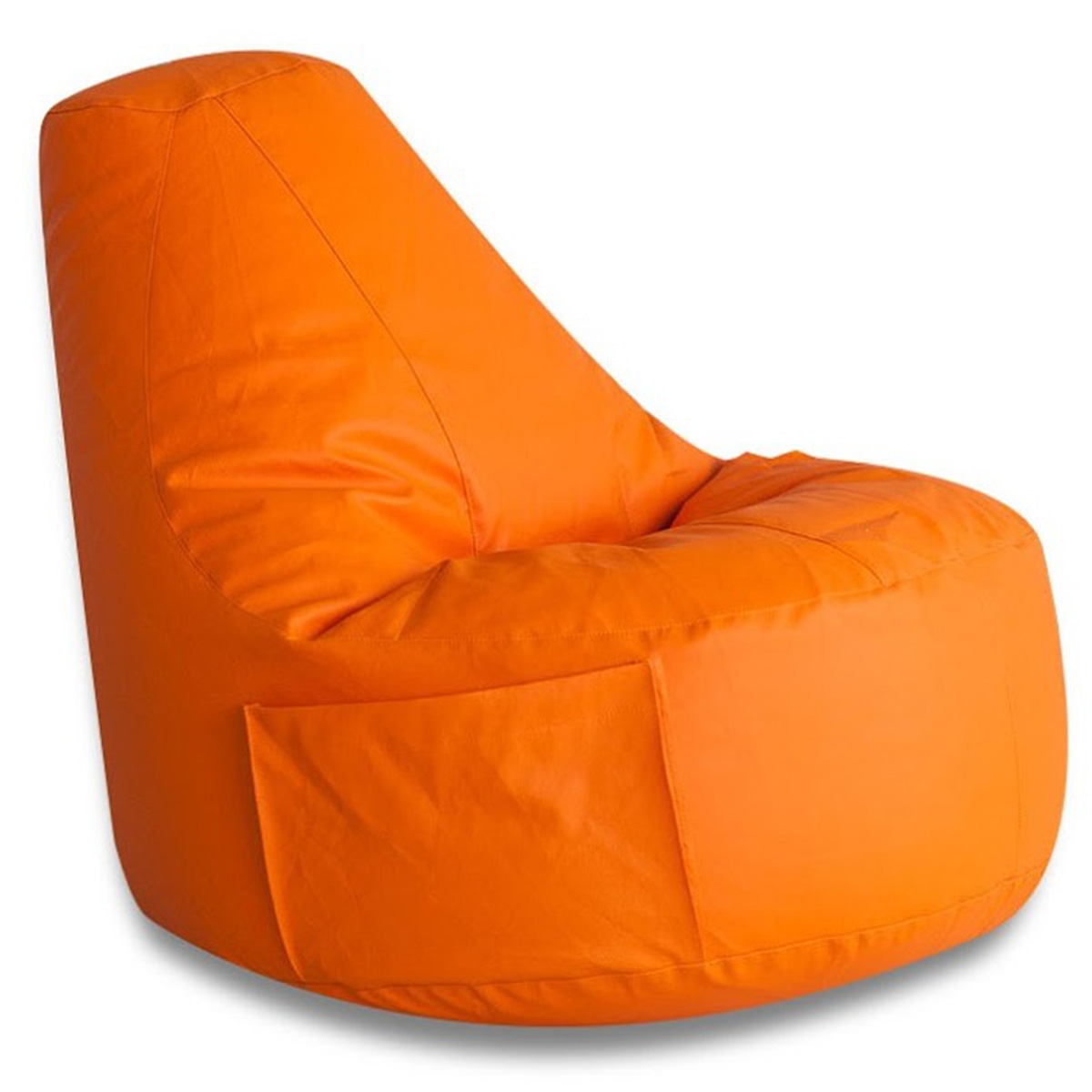 Кресло-мешок Конфетти Orange (экокожа) 9003220  Кемерово
