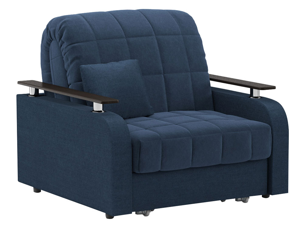 Кресло-кровать Франческо Синий, велюр Независимый