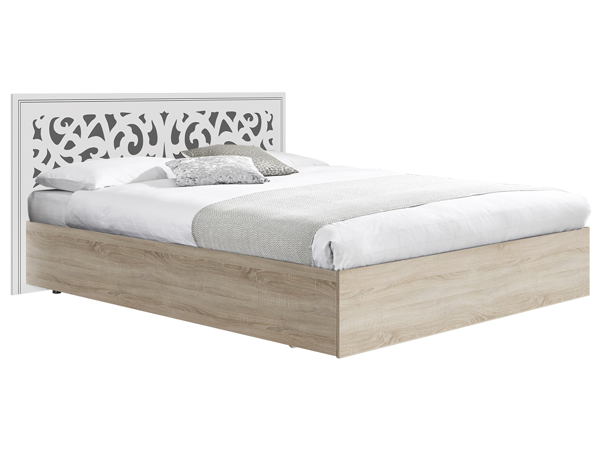 Двуспальная кровать Мадлен Дуб Сонома