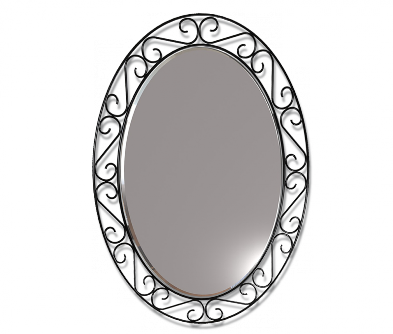Настенное зеркало Грация 629 Черный